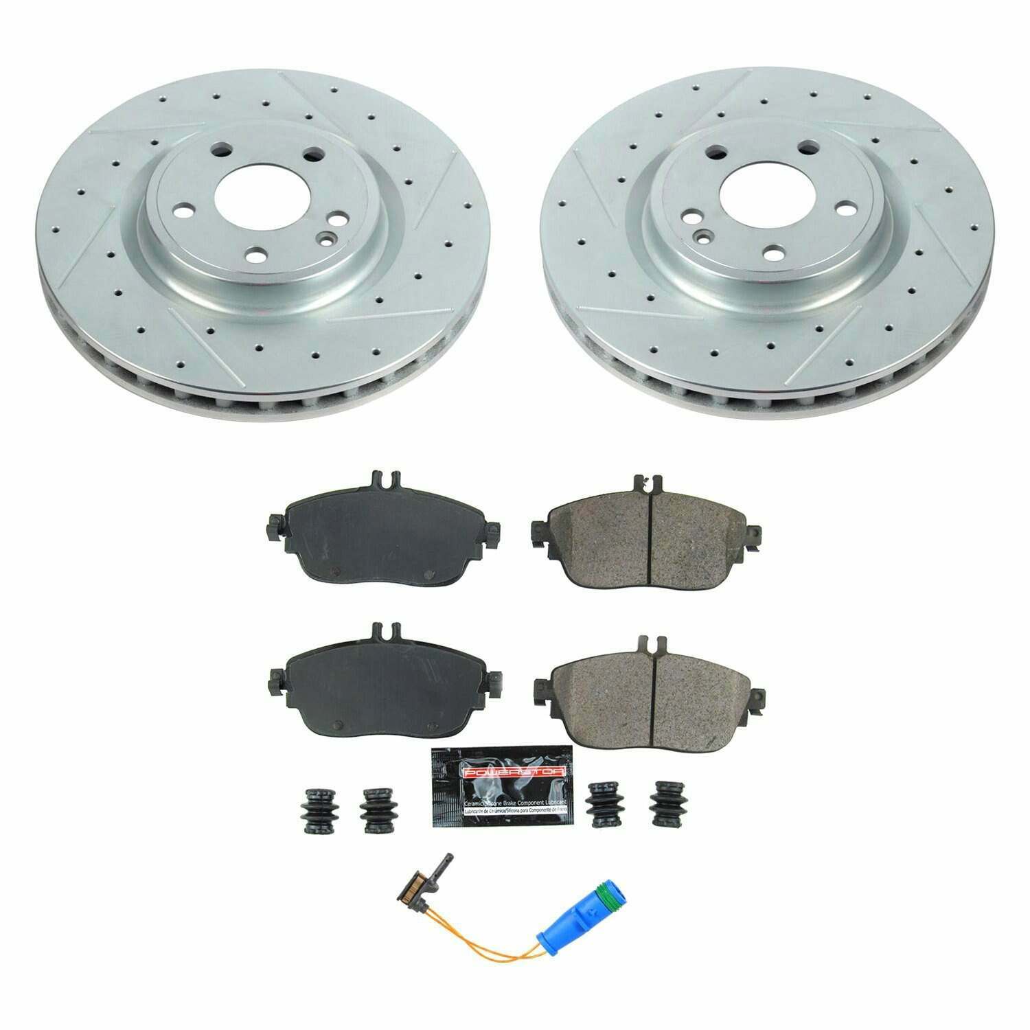 Power Stop 17-19 Infiniti QX30 Front Z23 Evolution Sport Brake Kit - K7674