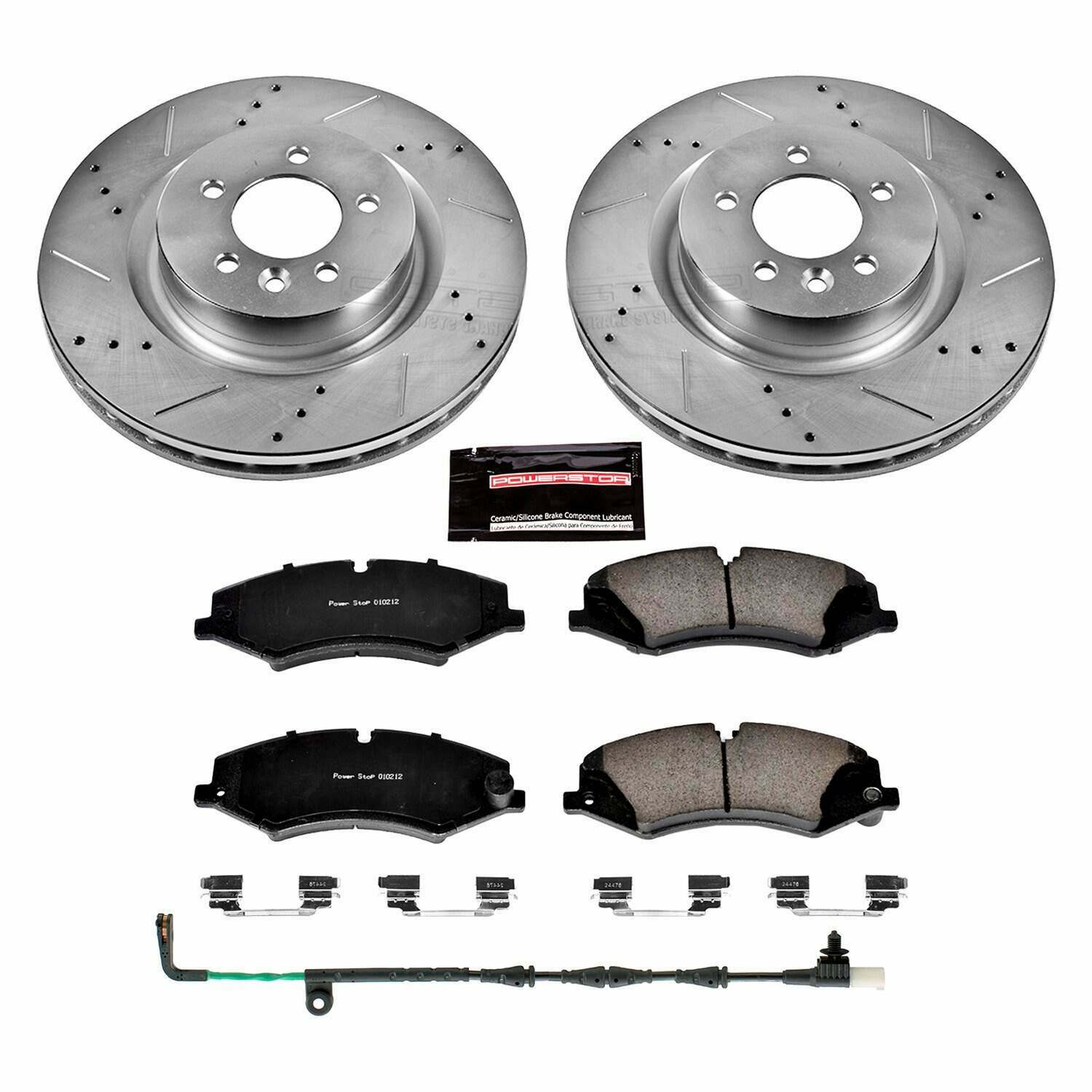 Power Stop 11-16 Land Rover LR4 Front Z36 Truck & Tow Brake Kit - K7683-36
