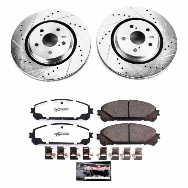 Power Stop 16-18 Lexus RX350 Front Z36 Truck & Tow Brake Kit - K7688-36
