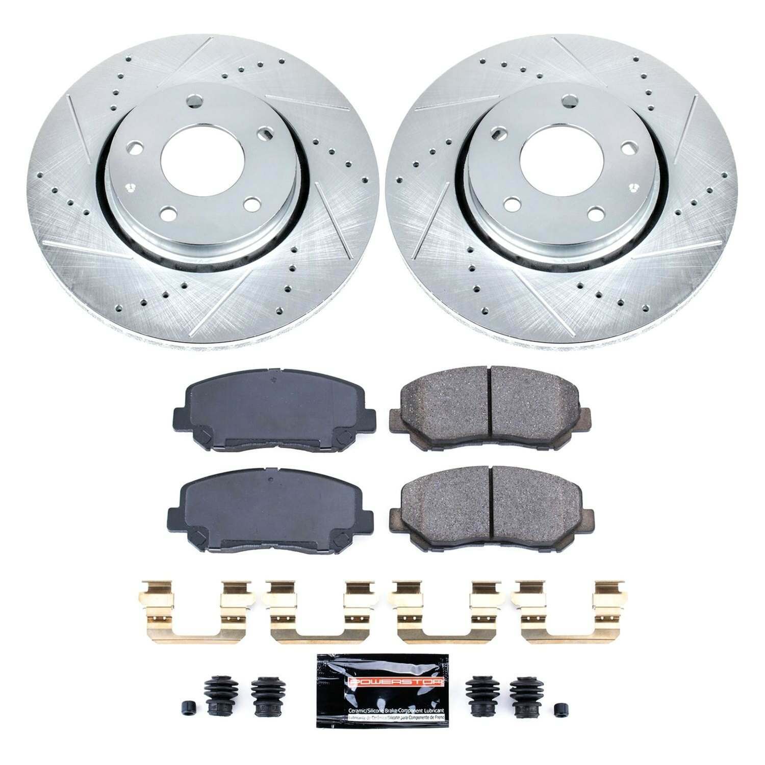 Power Stop 16-18 Mazda CX-5 Front Z23 Evolution Sport Brake Kit - K7689