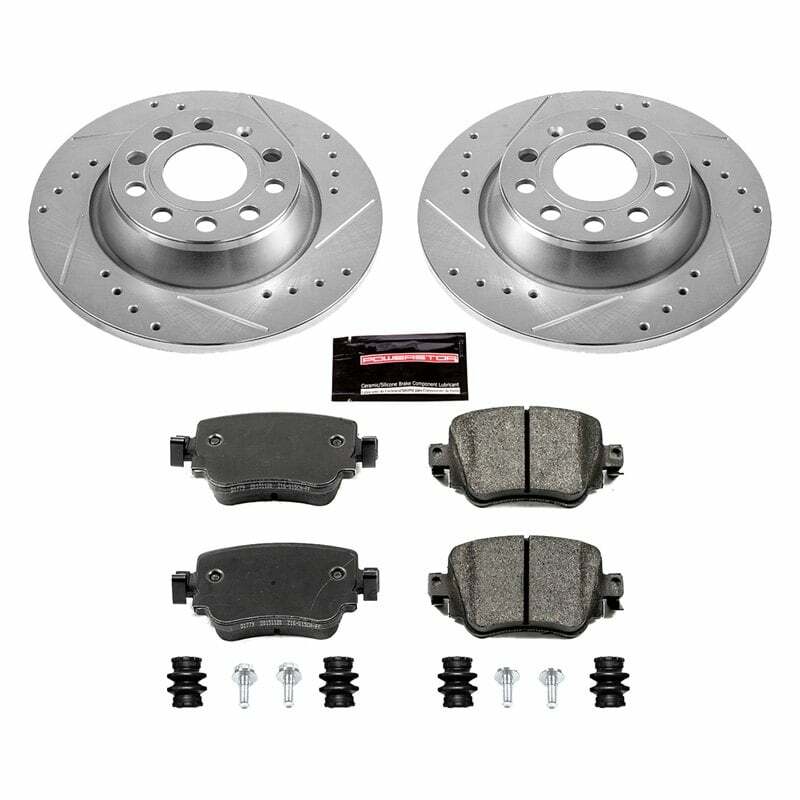 Power Stop 16-18 Audi Q3 Rear Z23 Evolution Sport Brake Kit - K7707