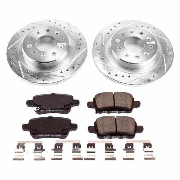 Power Stop 2018 Chevrolet Equinox Rear Z23 Evolution Sport Brake Kit - K7721