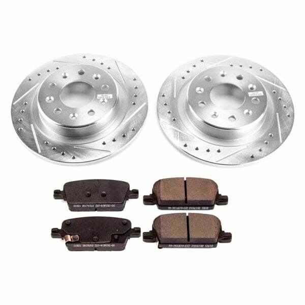 Power Stop 16-18 Chevrolet Malibu Rear Z23 Evolution Sport Brake Kit - K7722