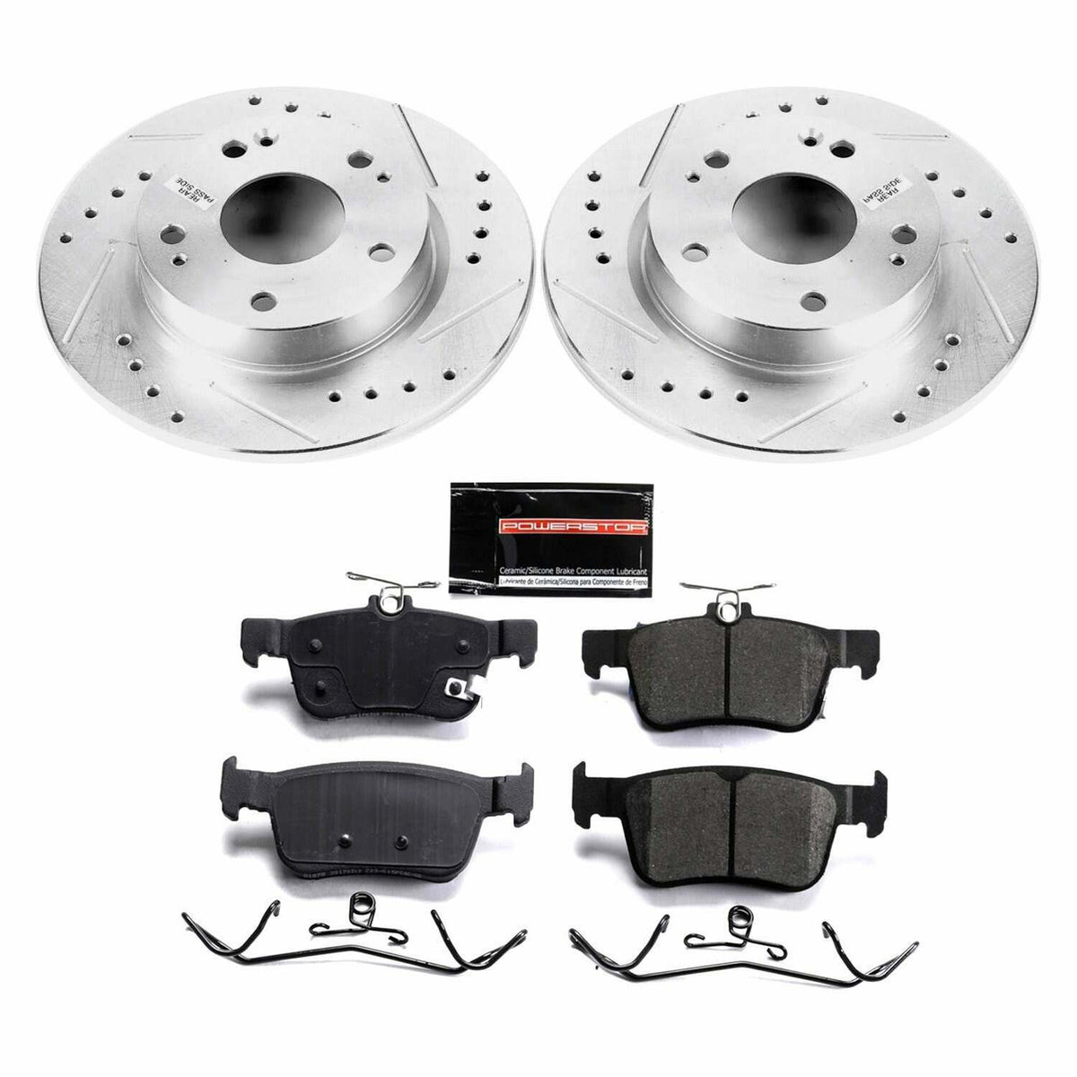 Power Stop 16-19 Honda Civic Rear Z23 Evolution Sport Brake Kit - K7725