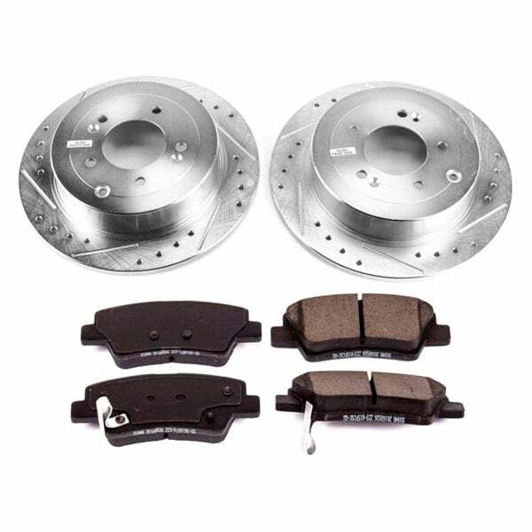 Power Stop 16-18 Hyundai Tucson Rear Z23 Evolution Sport Brake Kit - K7729
