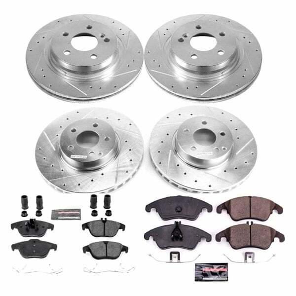 Power Stop 2014 Mercedes-Benz C300 Front & Rear Z23 Evolution Sport Brake Kit - K7760