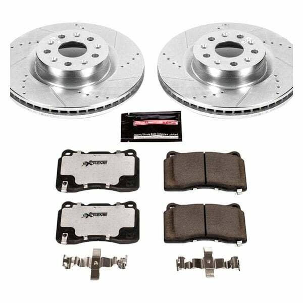Power Stop 16-17 Cadillac CT6 Front Z26 Street Warrior Brake Kit - K7777-26