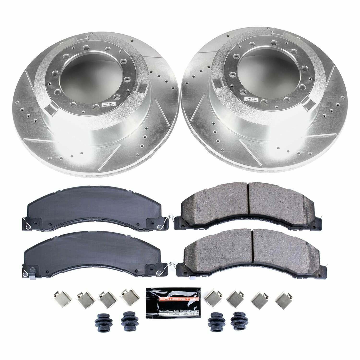 Power Stop 13-20 Ram 5500 Rear Z36 Truck & Tow Brake Kit - K7800-36