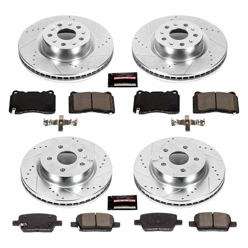 Power Stop 16-17 Cadillac CT6 Front & Rear Z23 Evolution Sport Brake Kit - K7816