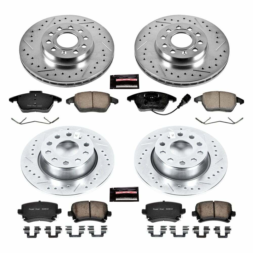 Power Stop 2010 Volkswagen Golf Front & Rear Z23 Evolution Sport Brake Kit - K7837