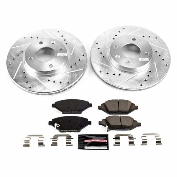 Power Stop 16-19 Chevrolet Spark Front Z23 Evolution Sport Brake Kit - K7844