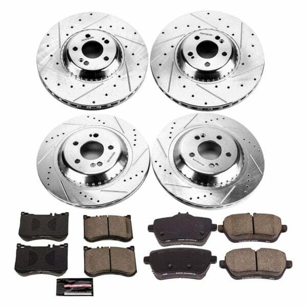 Power Stop 2017 Mercedes-Benz Maybach S550 Front & Rear Z23 Evolution Brake Kit - K7853