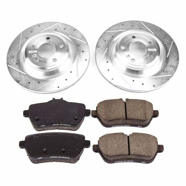 Power Stop 15-16 Mercedes-Benz SL400 Rear Z23 Evolution Sport Brake Kit - K7859