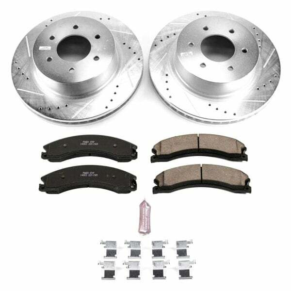 Power Stop 16-22 Nissan Titan XD Front Z23 Evolution Brake Kit - K7875