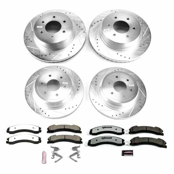 Power Stop 16-22 Nissan Titan XD Front and Rear Z36 Truck & Tow Brake Kit - K7876-36