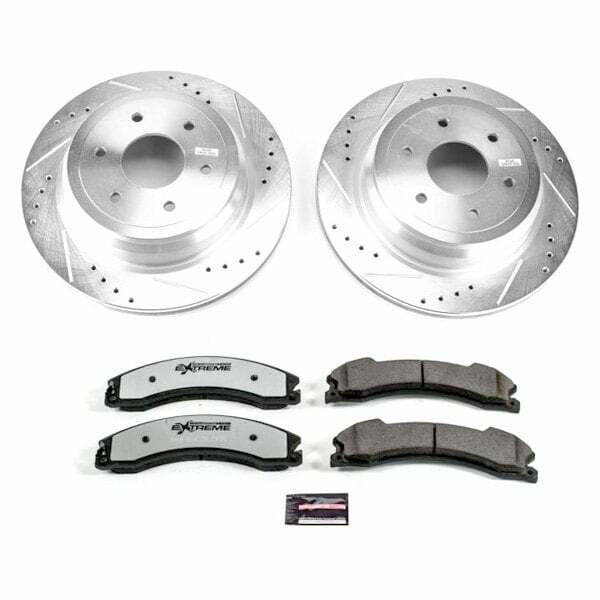 Power Stop 16-18 Nissan Titan XD Rear Z36 Truck & Tow Brake Kit - K7877-36
