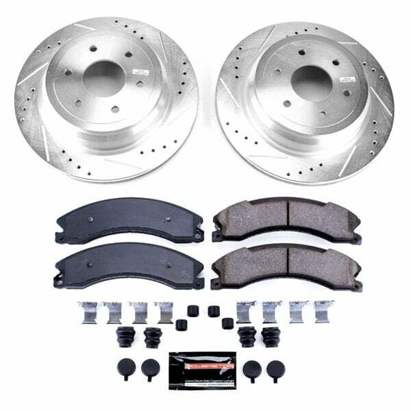 Power Stop 16-18 Nissan Titan XD Rear Z23 Evolution Sport Brake Kit - K7877