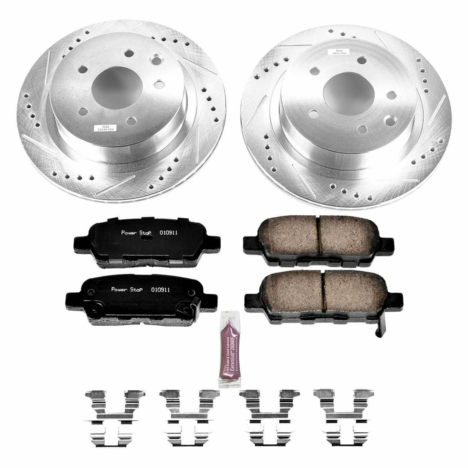 Power Stop 14-17 Nissan Juke Rear Z23 Evolution Sport Brake Kit - K7881