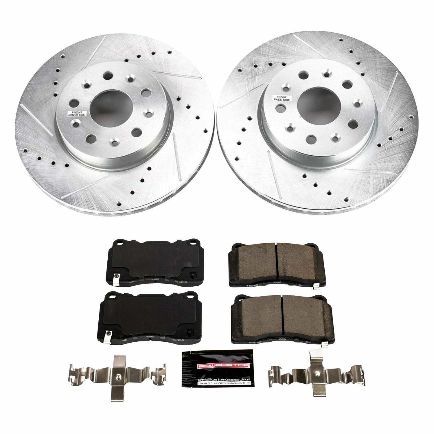 Power Stop 16-18 Cadillac CT6 Front Z23 Evolution Sport Brake Kit - K7882