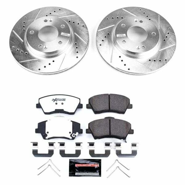 Power Stop 17-19 Hyundai Ioniq Front Z36 Truck & Tow Brake Kit - K7893-36