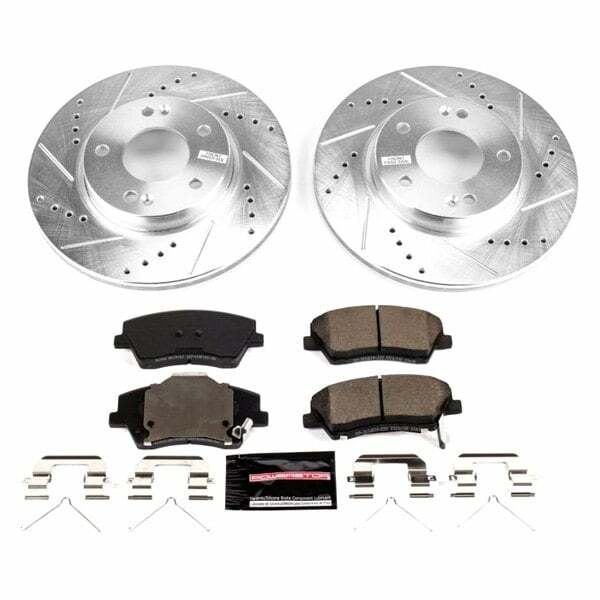 Power Stop 17-19 Hyundai Ioniq Front Z23 Evolution Sport Brake Kit - K7893