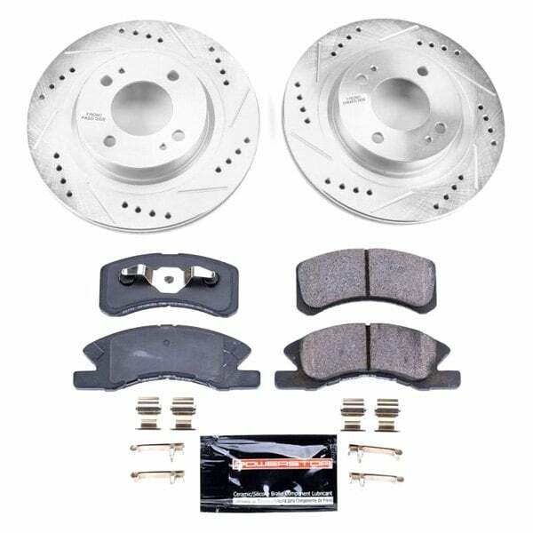Power Stop 17-18 Mitsubishi Mirage Front Z23 Evolution Sport Brake Kit - K7894