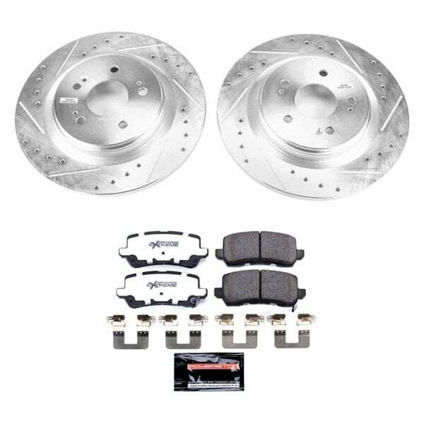 Power Stop 18-19 Honda Odyssey Rear Z26 Street Warrior Brake Kit - K7903-26