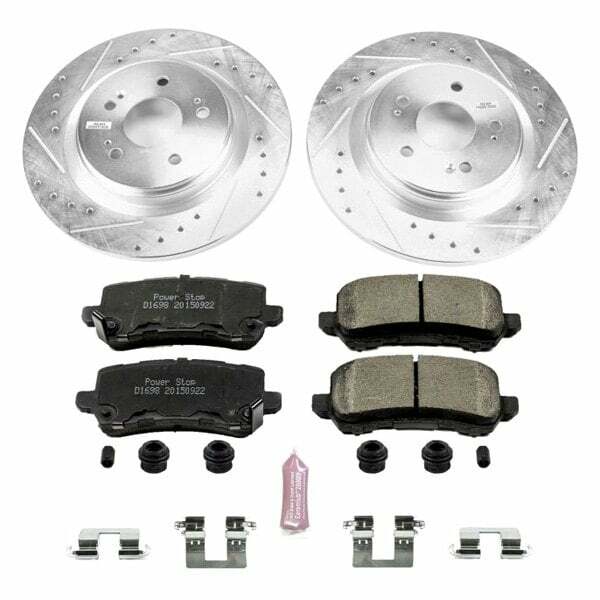 Power Stop 18-19 Honda Odyssey Rear Z23 Evolution Sport Brake Kit - K7903