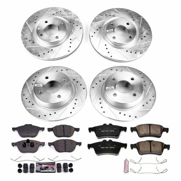 Power Stop 2018 Ford EcoSport Front & Rear Z23 Evolution Sport Brake Kit - K7910