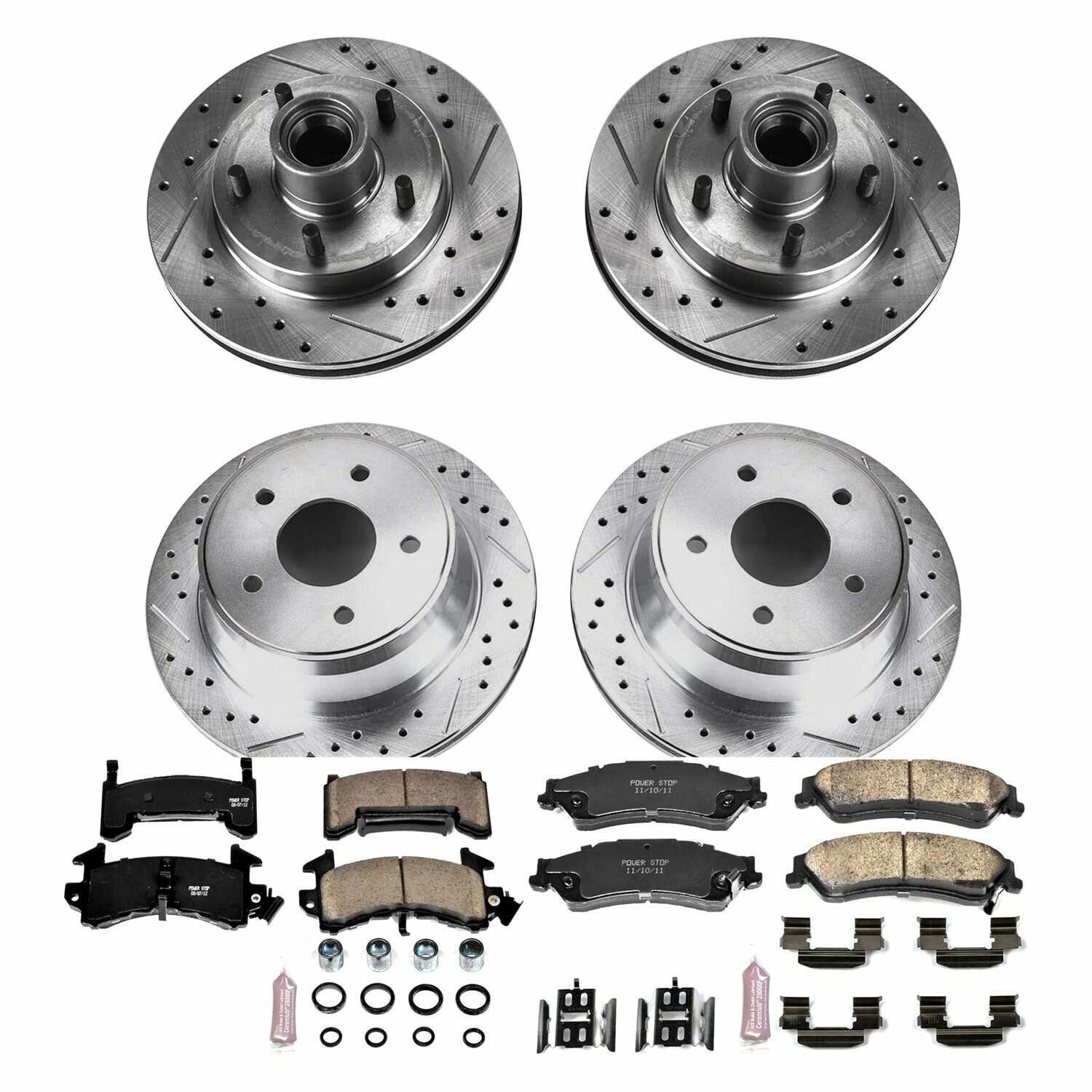 Power Stop 98-03 Chevrolet S10 Front & Rear Z23 Evolution Sport Brake Kit - K7913