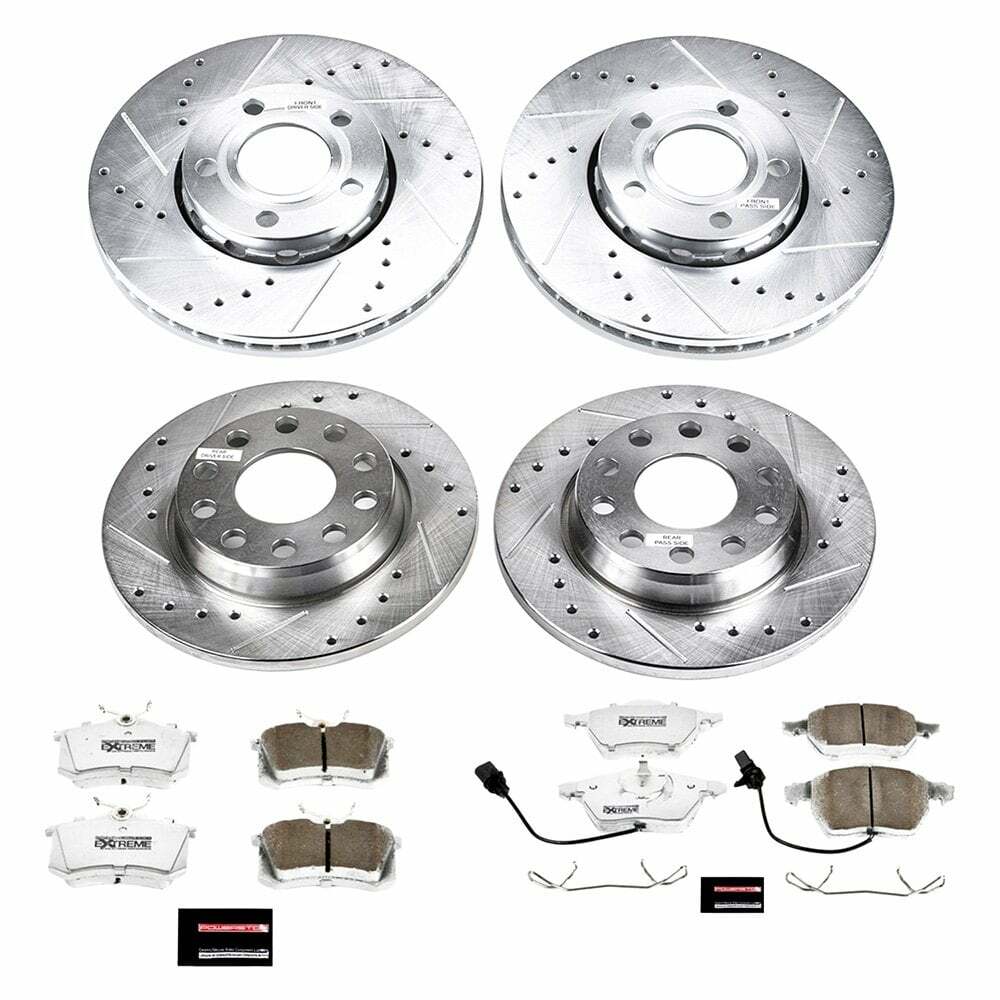 Power Stop 04-06 Audi A4 Quattro Front & Rear Z26 Street Warrior Brake Kit - K7917-26