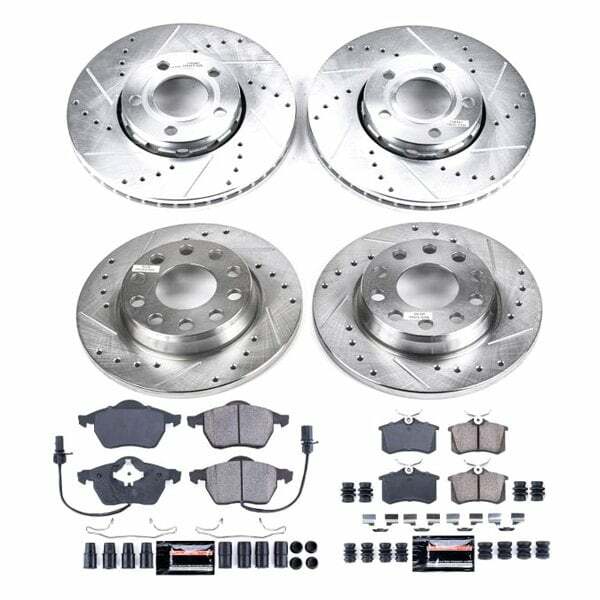 Power Stop 04-06 Audi A4 Quattro Front & Rear Z23 Evolution Sport Brake Kit - K7917