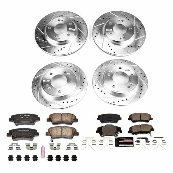 Power Stop 2017 Hyundai Ioniq Front & Rear Z23 Evolution Sport Brake Kit - K7929