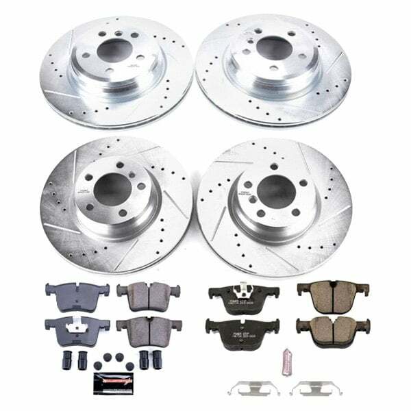 Power Stop 2015 BMW 328i xDrive Front & Rear Z23 Evolution Sport Brake Kit - K7936