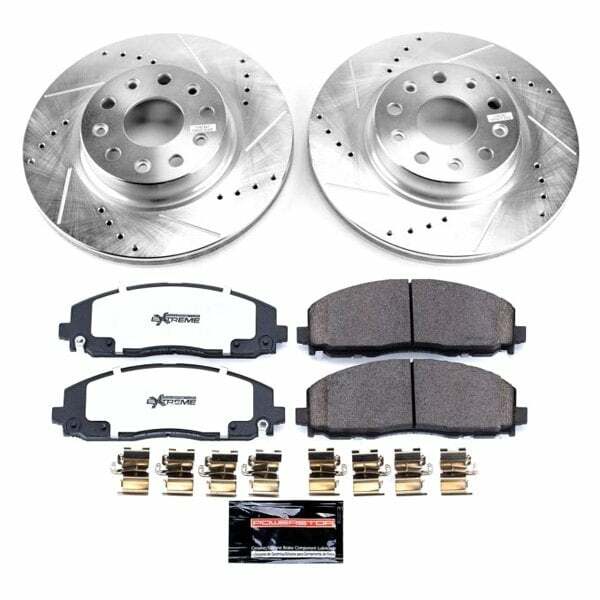 Power Stop 18-19 Jeep Wrangler Front Z36 Truck & Tow Brake Kit - K7941-36