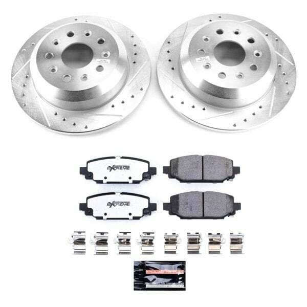 Power Stop 18-19 Jeep Wrangler Rear Z36 Truck & Tow Brake Kit - K7943-36