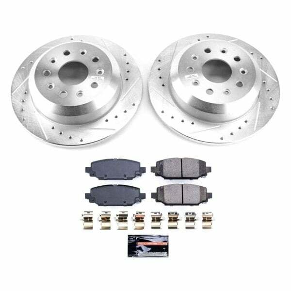 Power Stop 18-19 Jeep Wrangler Rear Z23 Evolution Sport Brake Kit - K7943