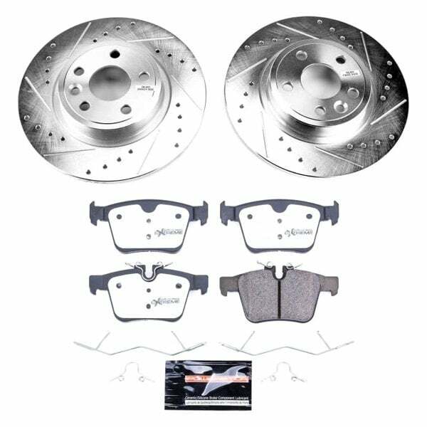 Power Stop 15-17 Land Rover Discovery Sport Rear Z36 Truck & Tow Brake Kit - K7995-36