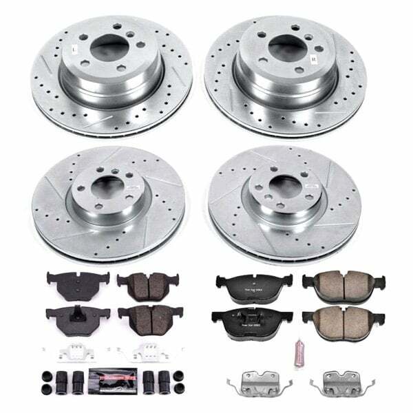 Power Stop 16-18 BMW X5 Front & Rear Z23 Evolution Sport Brake Kit - K7996
