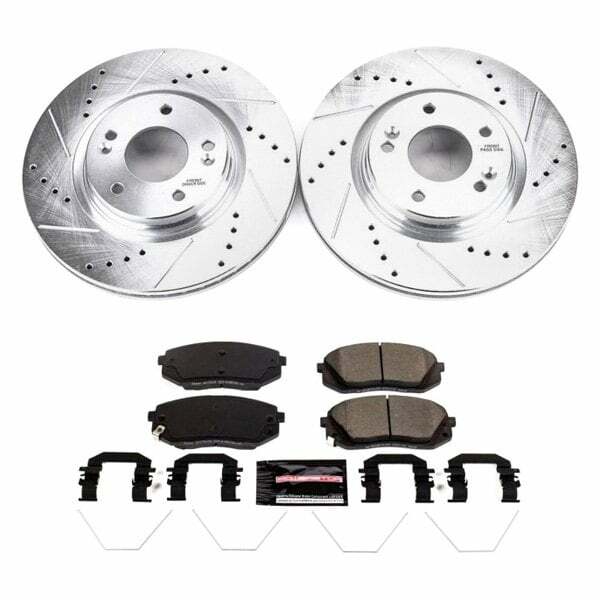 Power Stop 18-19 Hyundai Kona Front Z23 Evolution Sport Brake Kit - K8011