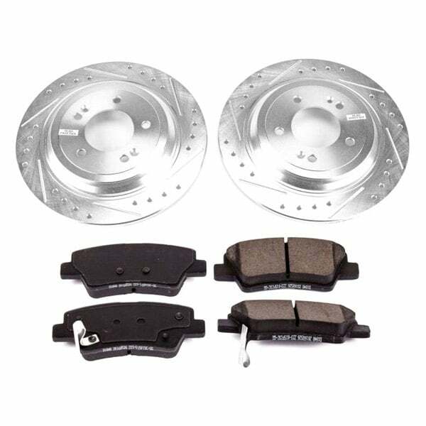 Power Stop 17-18 Kia Sportage Rear Z23 Evolution Sport Brake Kit - K8016