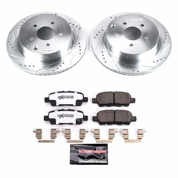 Power Stop 18-19 Infiniti Q50 Rear Z26 Street Warrior Brake Kit - K8021-26