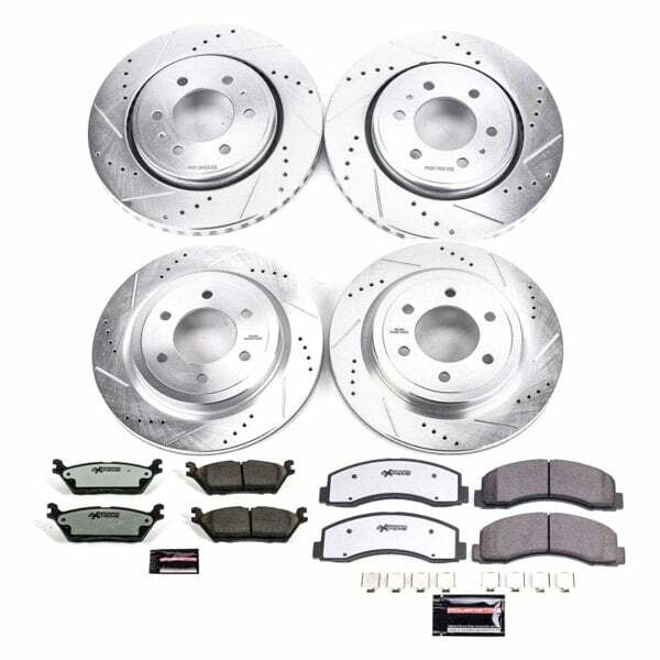 Power Stop 2018 Ford Expedition Front & Rear Z36 Truck & Tow Brake Kit - K8026-36