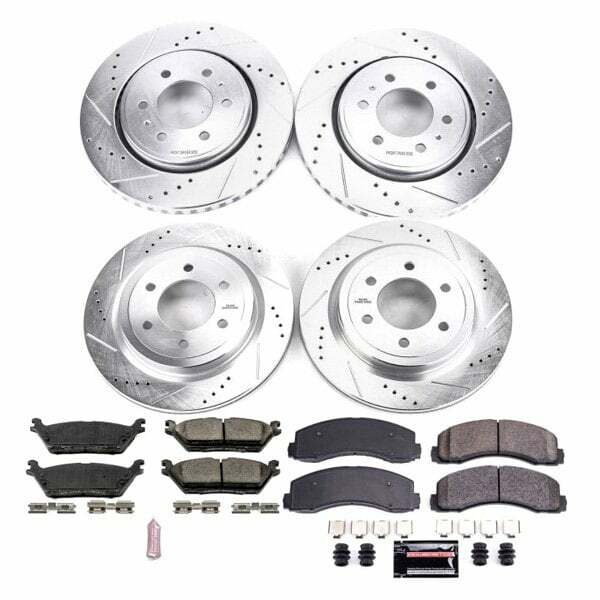 Power Stop 2018 Ford Expedition Front & Rear Z23 Evolution Sport Brake Kit - K8026