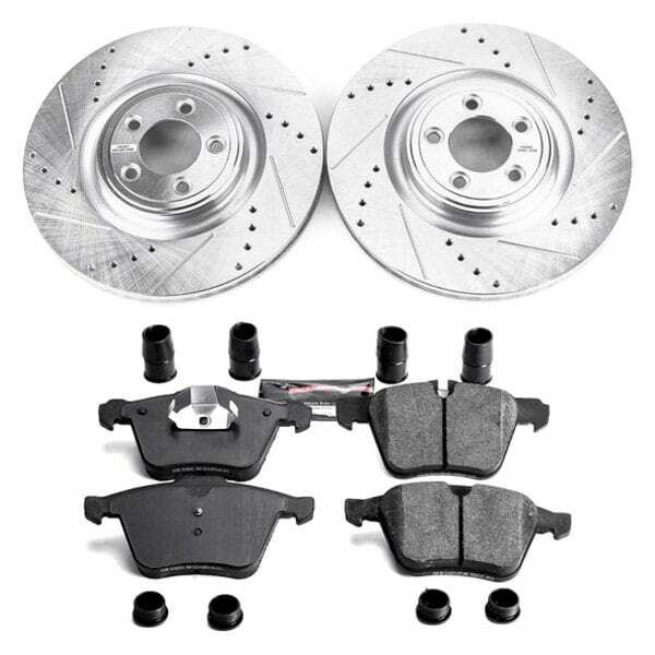 Power Stop 2018 Jaguar XJ Front Z23 Evolution Sport Brake Kit - K8035