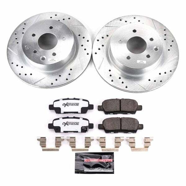 Power Stop 18-19 Nissan 370Z Rear Z26 Street Warrior Brake Kit - K8062-26