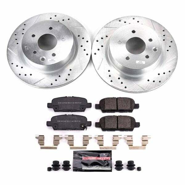 Power Stop 18-19 Nissan 370Z Rear Z23 Evolution Sport Brake Kit - K8062