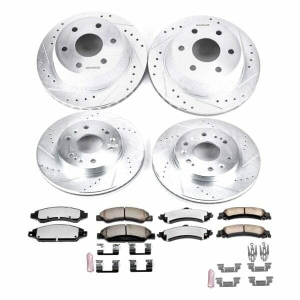 Power Stop 05-06 GMC Sierra 1500 Front & Rear Z36 Truck & Tow Brake Kit - K8071-36