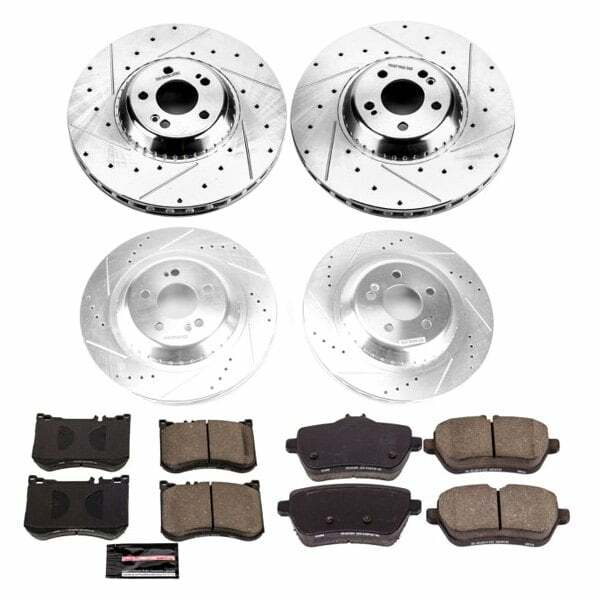 Power Stop 15-17 Mercedes-Benz S550e Front & Rear Z23 Evolution Sport Brake Kit - K8102