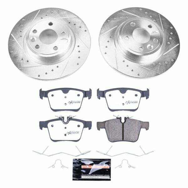 Power Stop 2018 Jaguar E-Pace Rear Z36 Truck & Tow Brake Kit - K8109-36